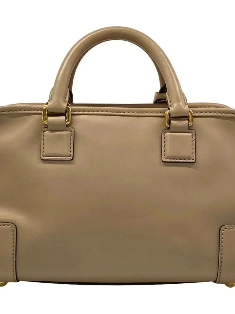 LOEWE Amazona 23 352.39.H71 Beige Leather Handbag